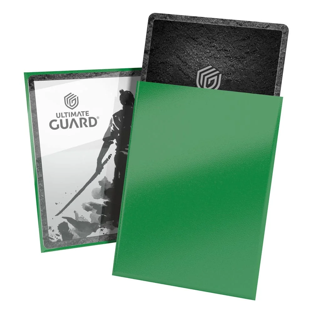 Ultimate Guard Katana Sleeves Standard Size 66 x 91 mm (100 Sleeves) - Jade Garden